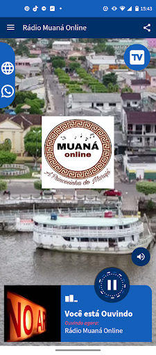 Android application Rádio Muana Online screenshort