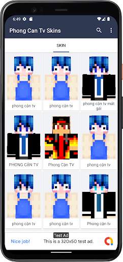 Phong Cận Tv Skins Minecraft Screen 2