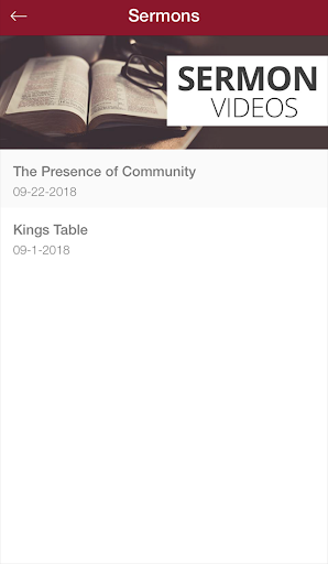 Affinity Missionary Baptist Screen 3