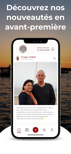 Android application Club VANROY Immobilier screenshort