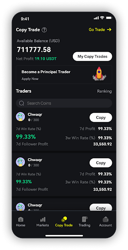 Fairdesk Go:Trade Bitcoin, ETH Screen 2
