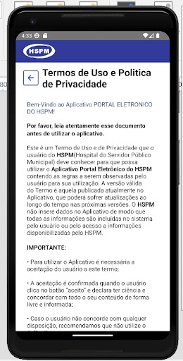 HSPM Saúde Screen 3