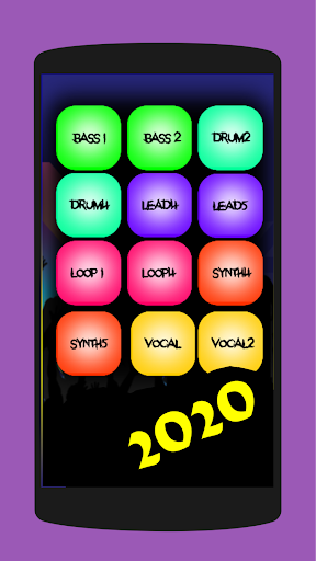 Android application super pro drum pads dj screenshort
