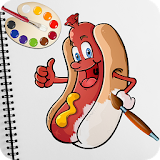 Sausage Coloring Book Games icon
