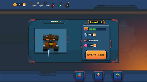 Android application Freeracing - Racing screenshort