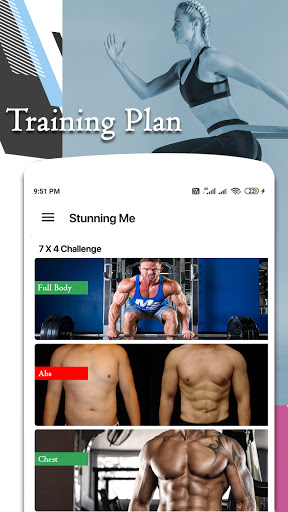 Stunning Me -Fitness challenge Screen 3