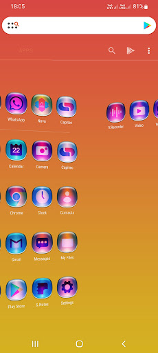 Colorful Glass ONE UI IconPack screenshot 13
