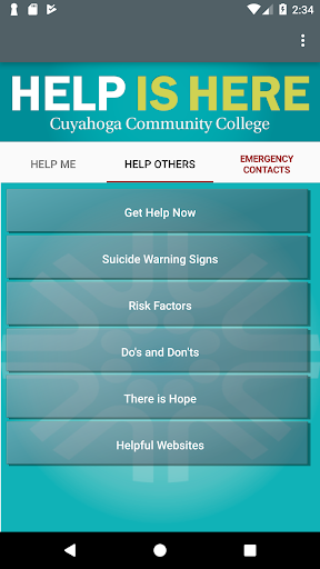 Tri-C Help Is Here Screen 2