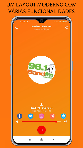 Rede de Rádios Band FM Screen 3