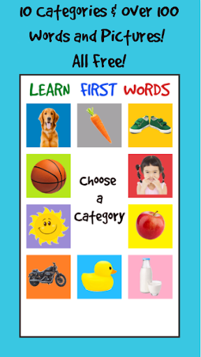 Learn First Words for Baby 1.1.20 screenshots 1