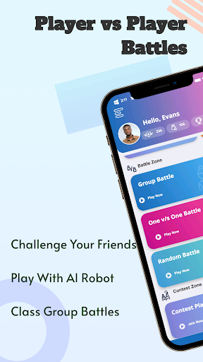 My Curriculum Quiz: Lesson App Screen 3