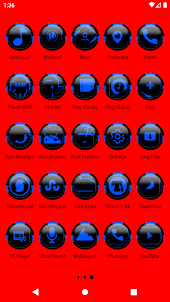 Blue Icon Pack Style 6