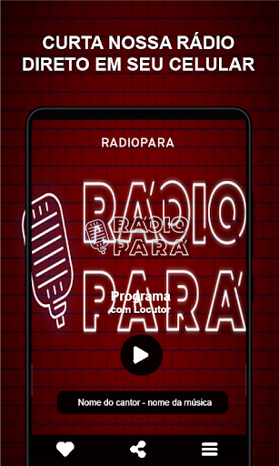 Android application RádioPará screenshort