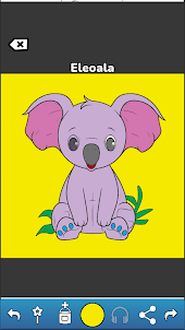 Animal Blend Coloring Book