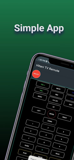 Remote for Hitachi Tv Screenshot 1 - AppWisp.com