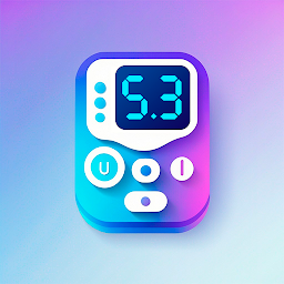 「Glucose tracker－Diabetic diary」のアイコン画像