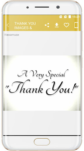 Thank You Images & Status Screen 3