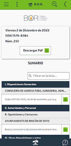 larioja.org Gob. de La Rioja Screen 2