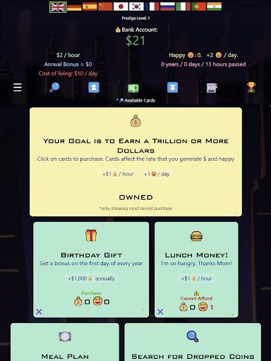 Idle Trillionaire: Money Game screenshot 9