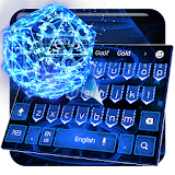 Neon Pentagon keyboard Theme icon