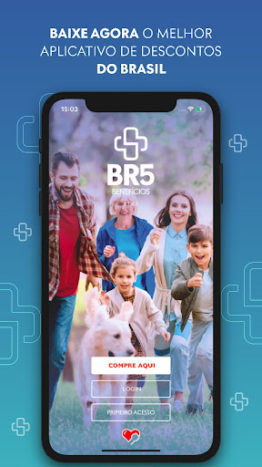 Android application BR5 Benefícios screenshort