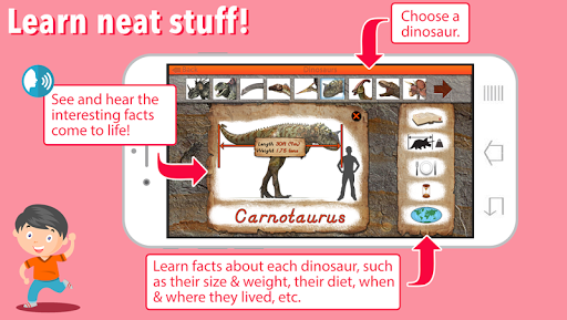 Dinosaurs! - Montessori Paleon Screen 2