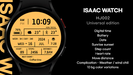 ISAAC WATCH HJ002 Eng screenshot 3