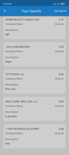 Android application Diverse Yellow Pages screenshort