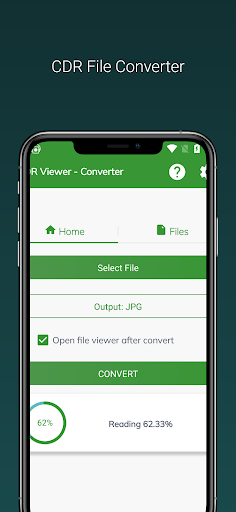 CDR File Viewer & Converter Screen 3