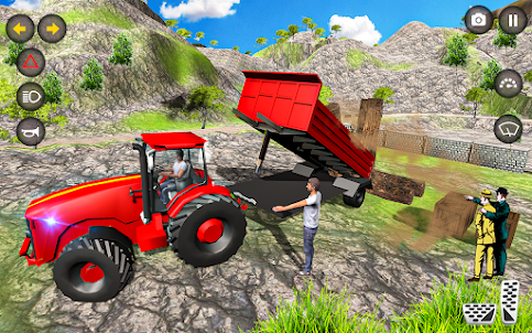 Farming Sim Real Tractor game