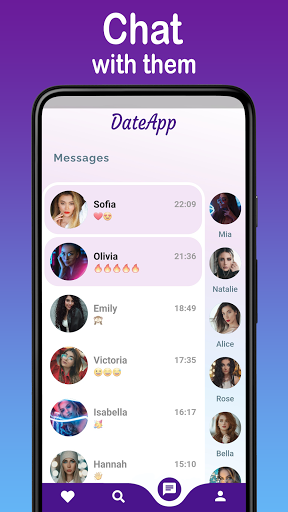 DateApp - Dating & chats Screen 3