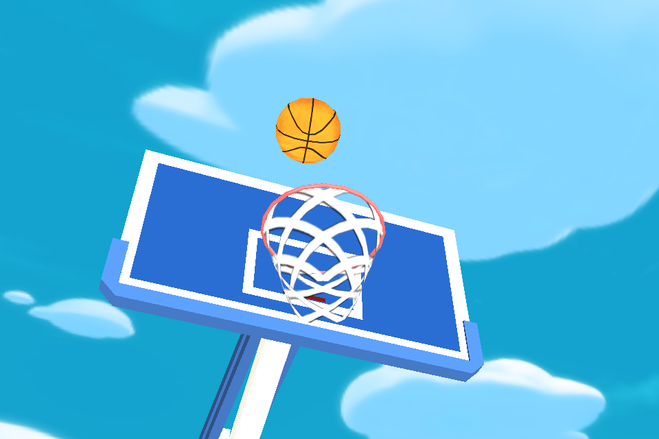 Android application Basketball Hoops Challenge screenshort