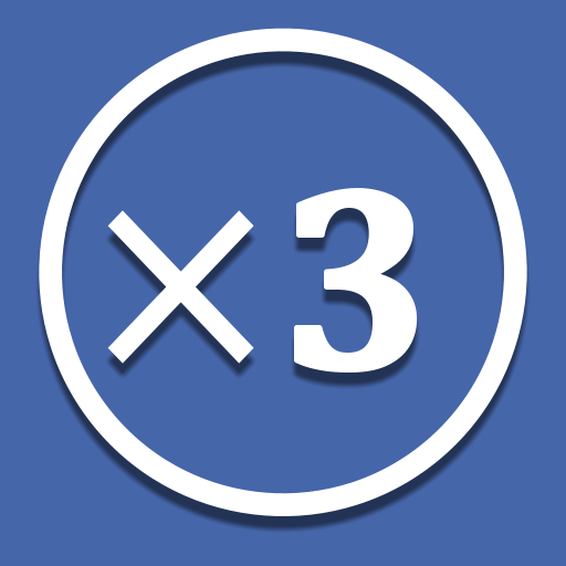 Multiply by 3 logo