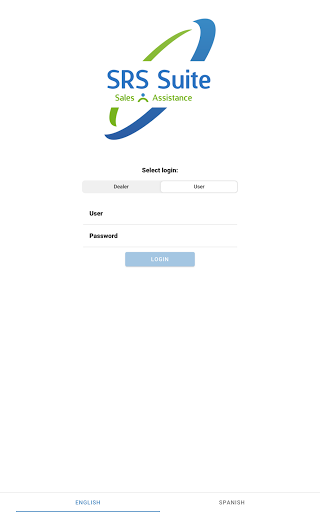 Android application SRS Sales Assistance screenshort