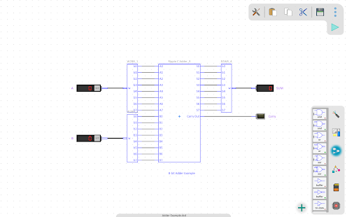 Digital Circuit Simulator 1.0h APK screenshots 13