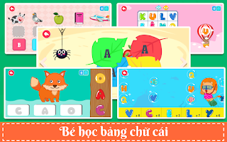 Bé Học Bảng Chữ Cái, Số Đếm - Screenshot 2