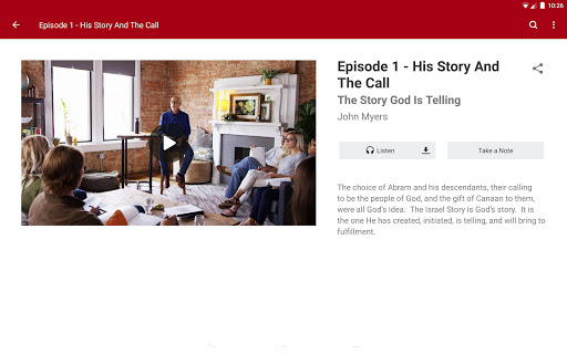 Screenshot of The Israel Story
