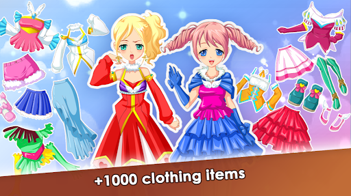 Anime Doll Dress up Girl Games Screen 3