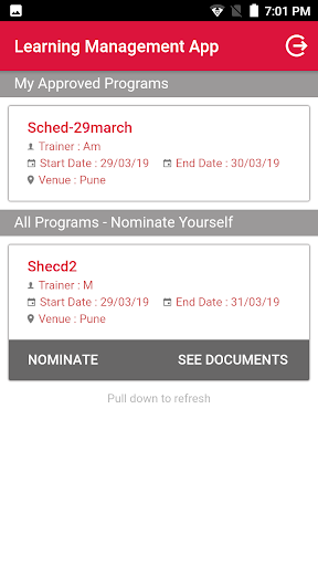 Learning Zone Screen 3