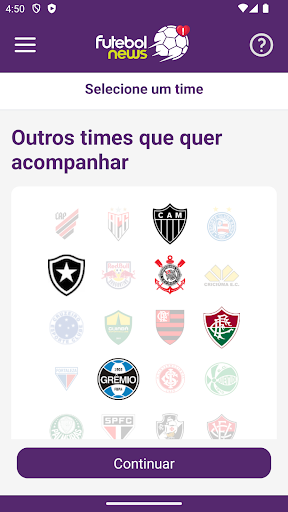 Futebol News Screen 3