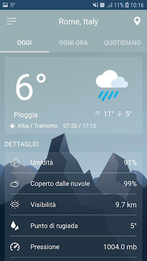 Anteprima dell'app