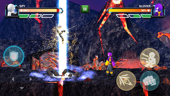 3D Fighting Games: Stick Super Hero Varies with device APK screenshots 12
