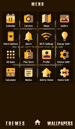 Polygon Tiger Theme +HOME Screen 2