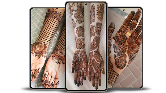 Front Hand Mehndi Designs