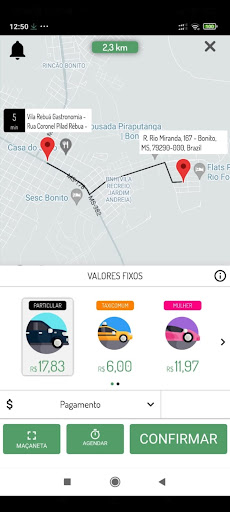 UBRCAR Passageiro Screen 2