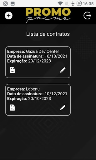 Android application Promo Prime screenshort