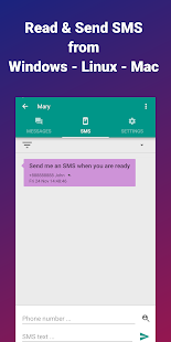 EasyJoin - SMS on PC and more Captura de tela