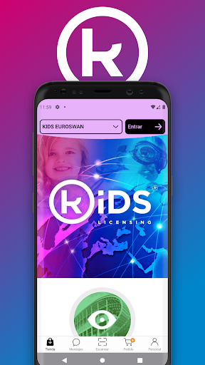 Android application Kids Licensing App v2 screenshort