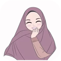 Sticker Hijab Muslimah Cantik WaStickerApps