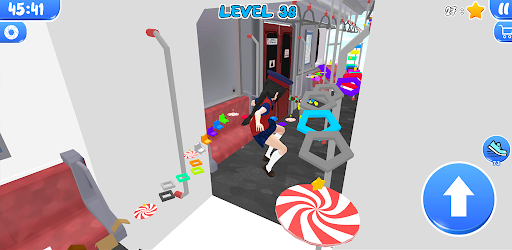 Props train obby parkour girl Screen 3